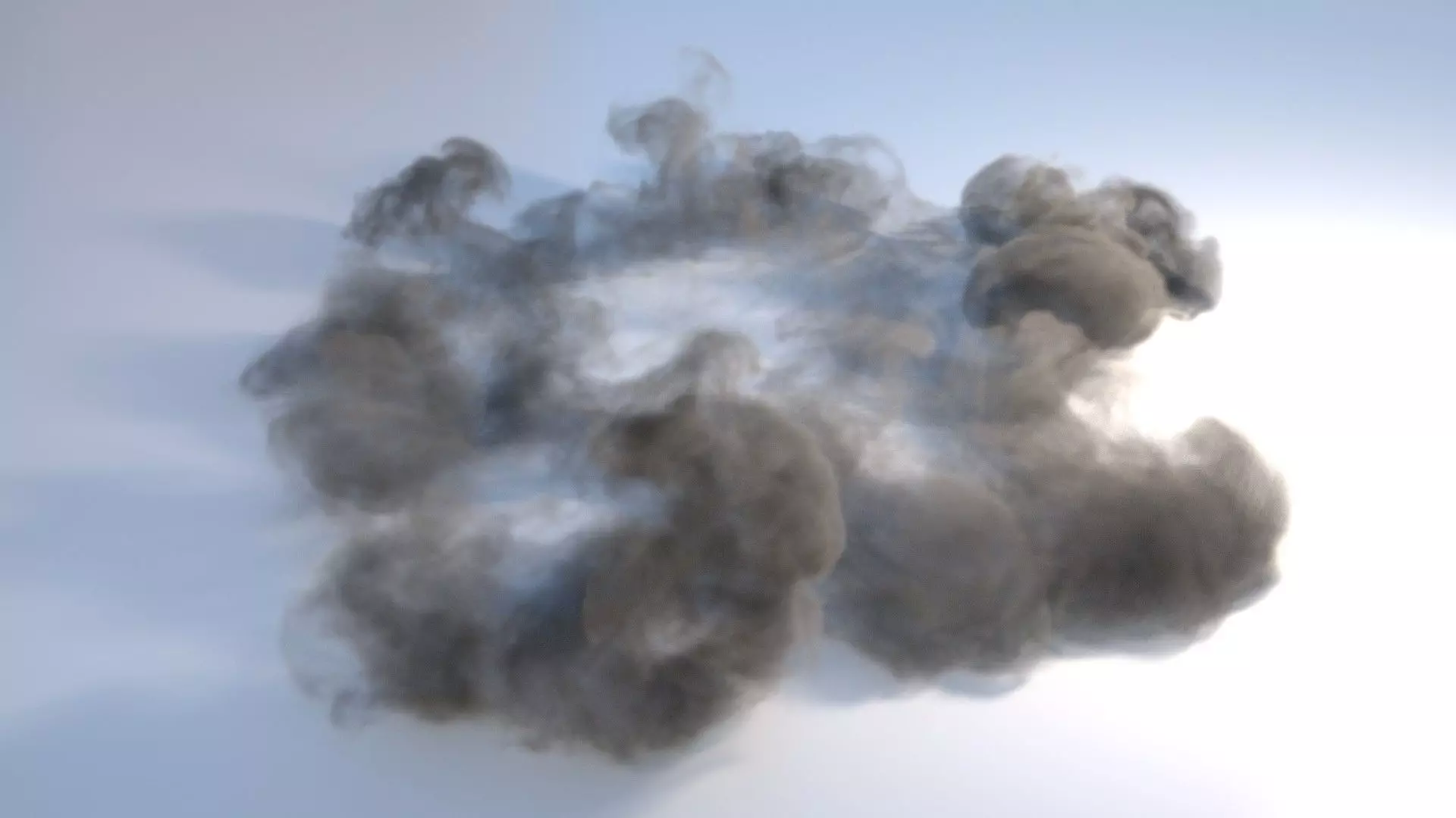 Smoke Burst VDB 3D model_0