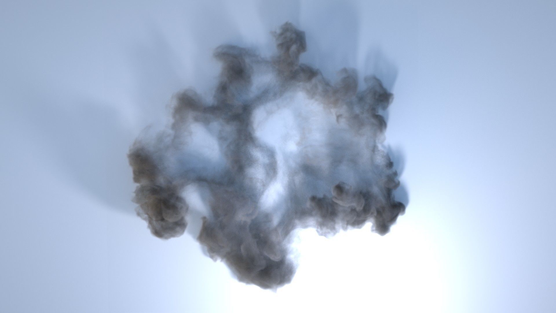 Smoke Burst VDB 3D model_3