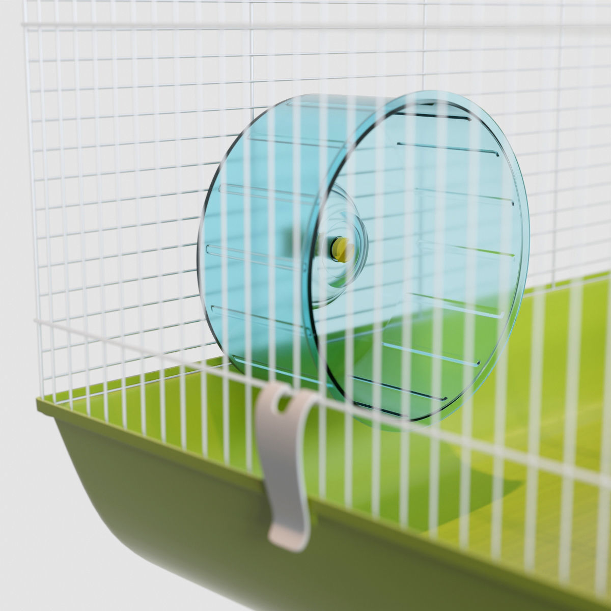 Hamster Cage 3D model_2