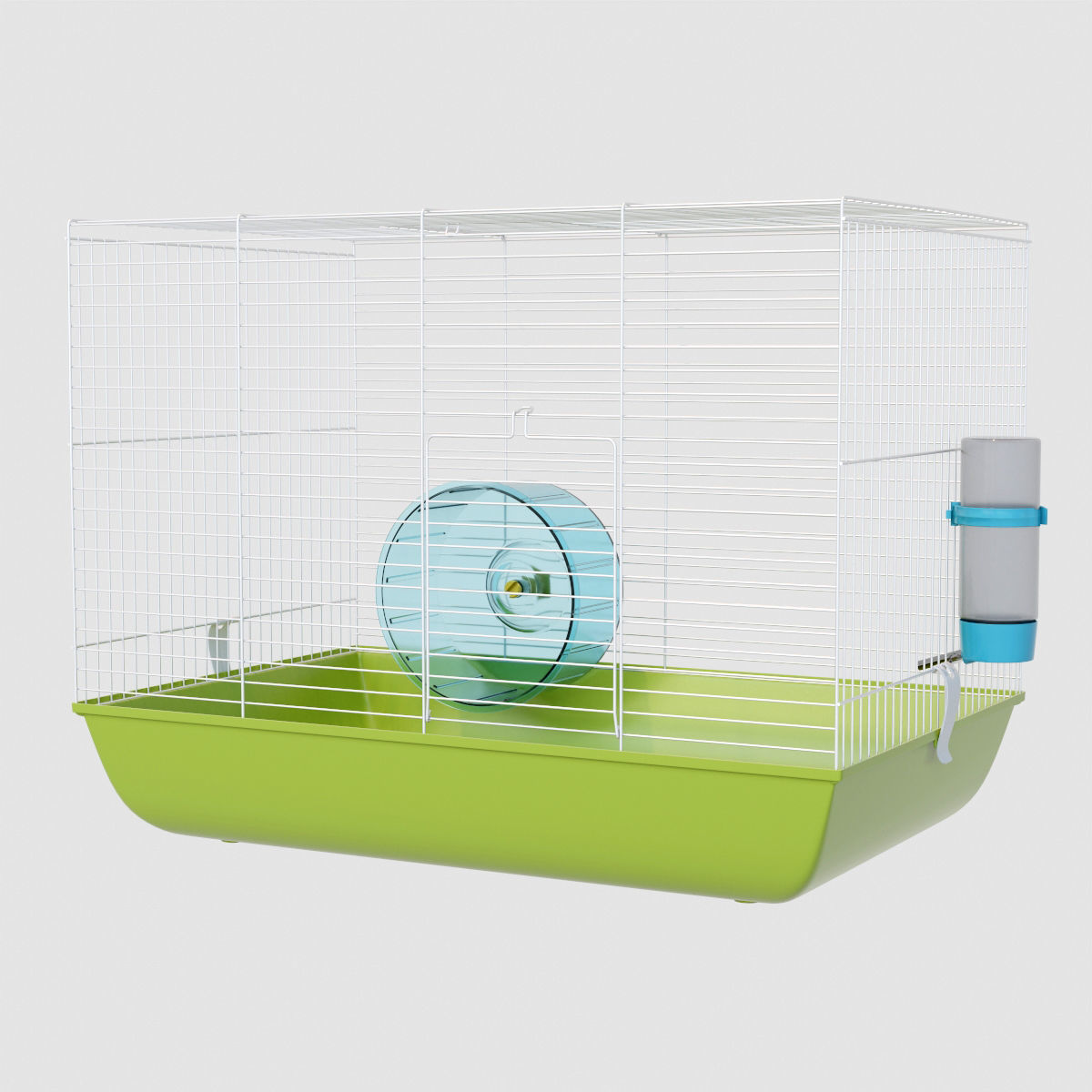 Hamster Cage 3D model_1
