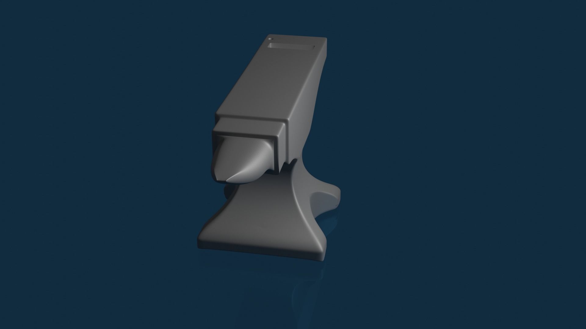 Anvil metal hammer 3D model_2