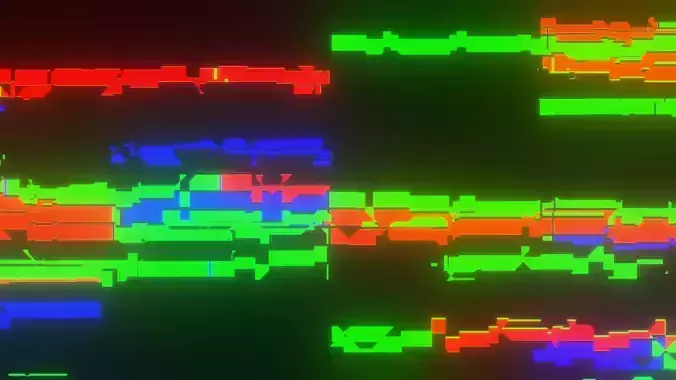 Glitching Animation - made in Blender