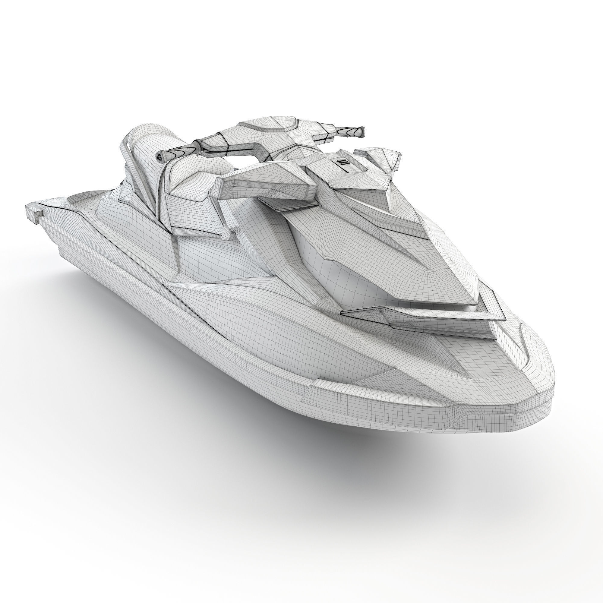 Hydrocycle  SeaDoo GTR 230 3D model_5