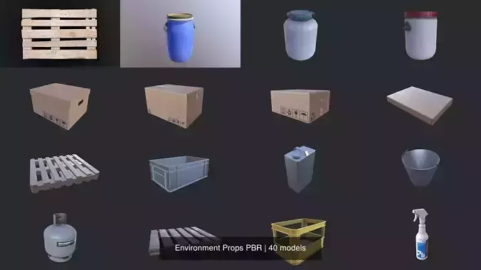 Environment Props PBR
