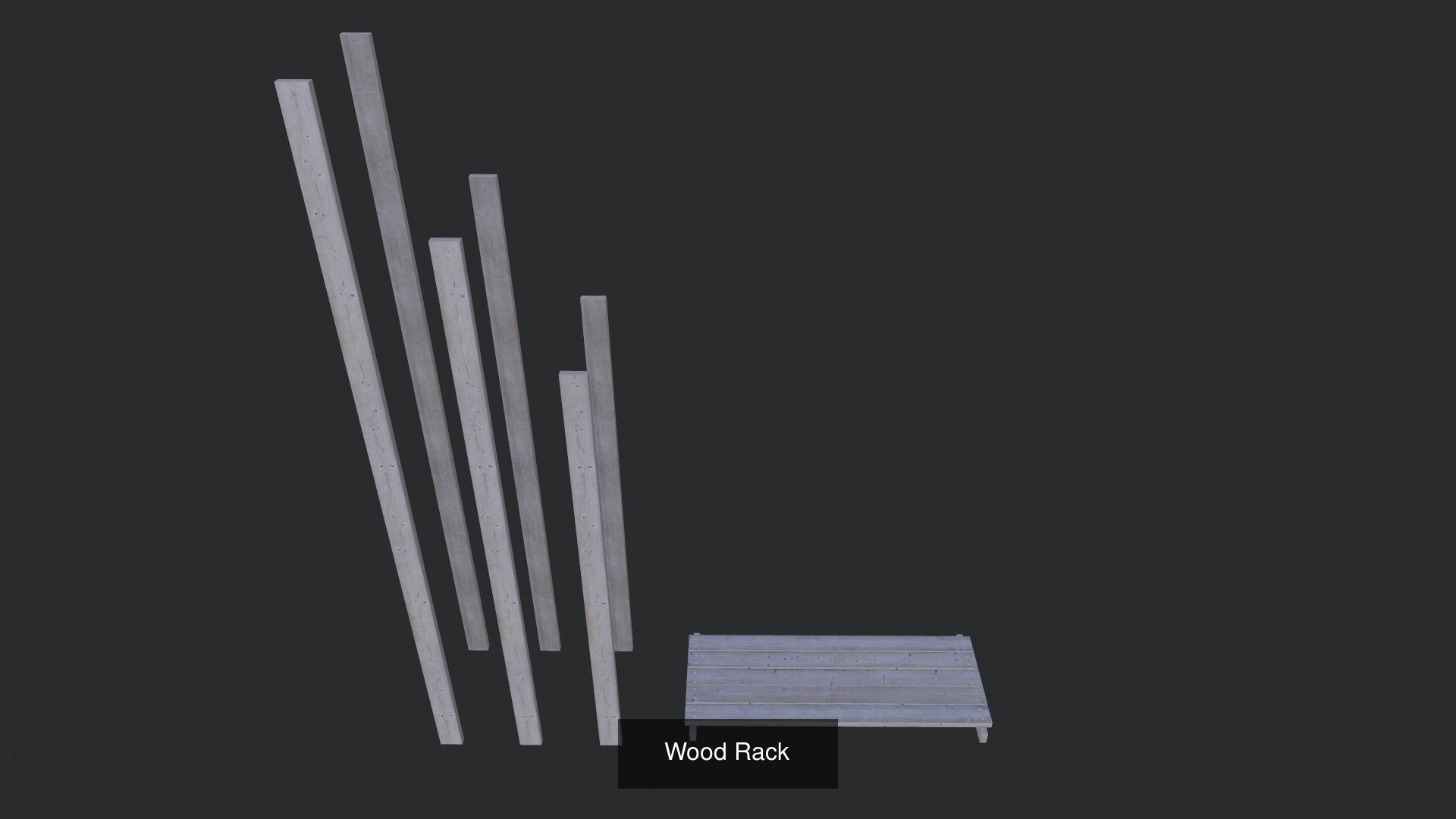 Environment Props PBR 3D Model Collection_47