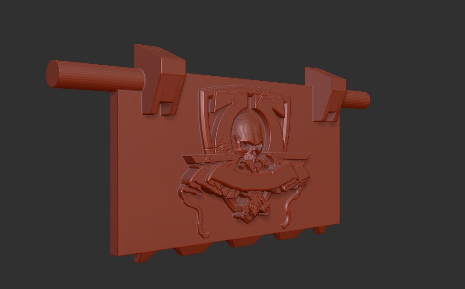 SM Land Raider Front Doors 3D print model_5