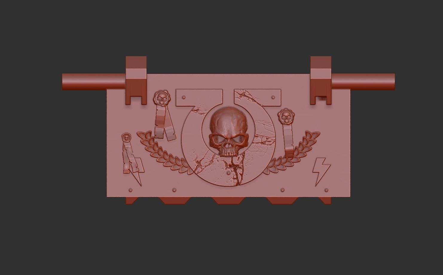 SM Land Raider Front Doors 3D print model_2