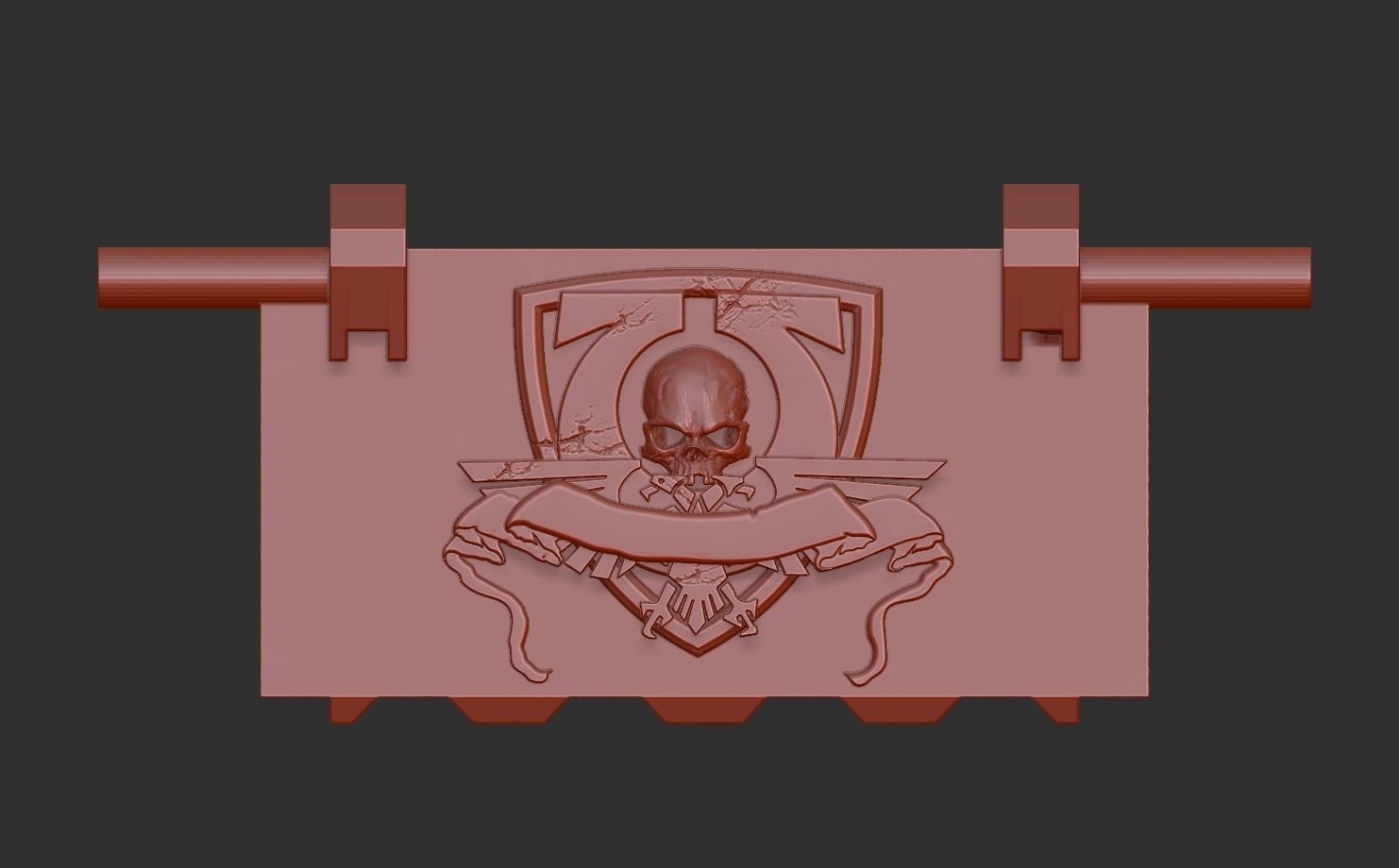 SM Land Raider Front Doors 3D print model_4