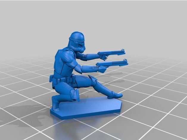 Star Wars Army Men Republic Phase II 3D model_2