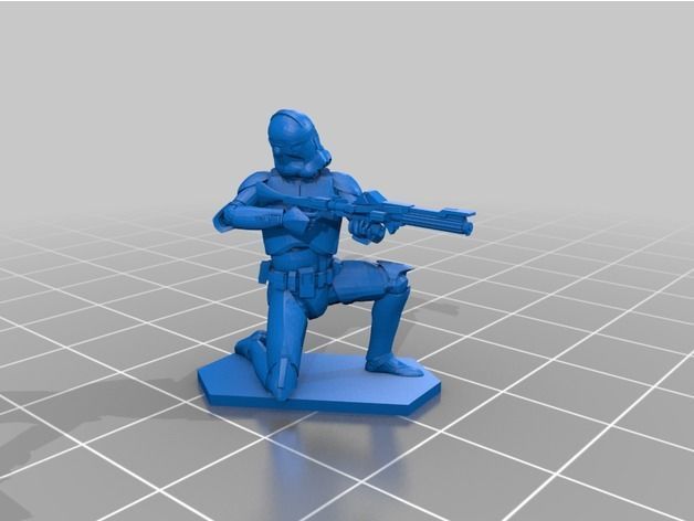 Star Wars Army Men Republic Phase II 3D model_11