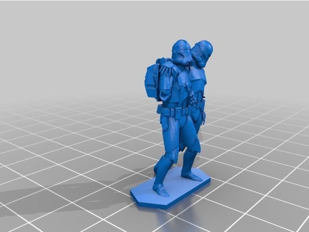 Star Wars Army Men Republic Phase II 3D model_7