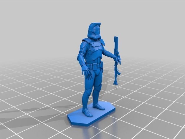 Star Wars Army Men Republic Phase II 3D model_6