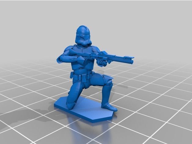 Star Wars Army Men Republic Phase II 3D model_9