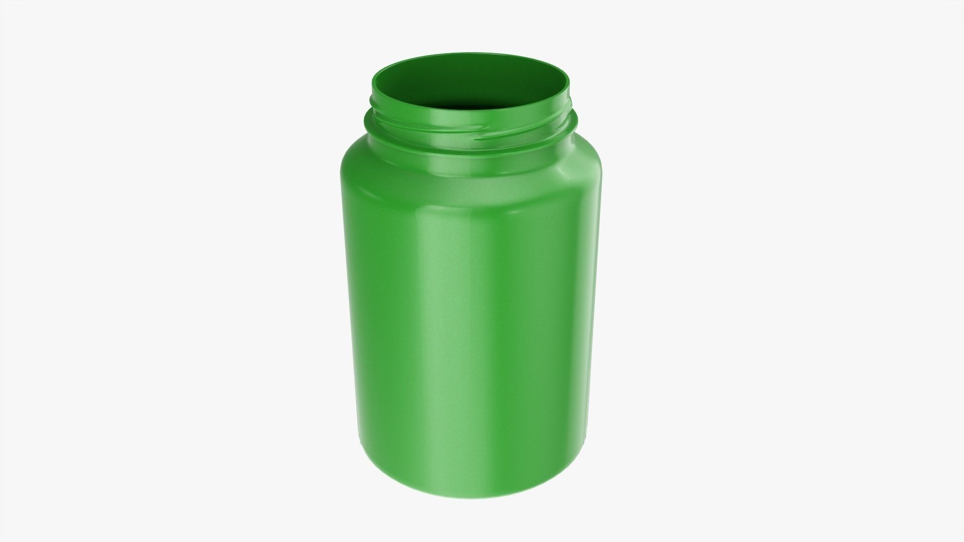 Plastic Jars for Mockup 15 models 3D Model Collection_23