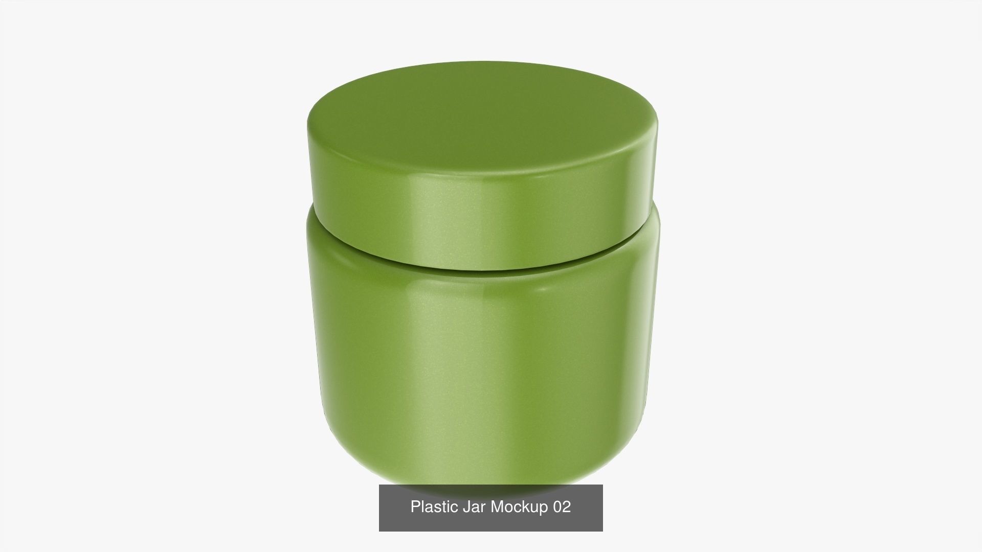 Plastic Jars for Mockup 15 models 3D Model Collection_2