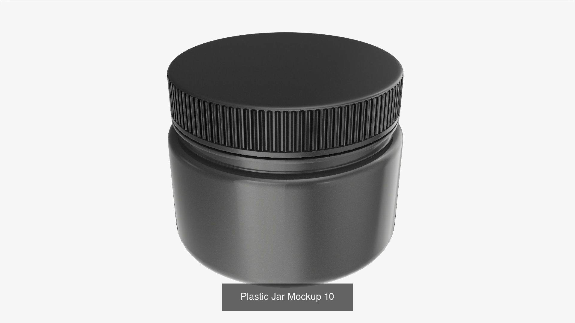 Plastic Jars for Mockup 15 models 3D Model Collection_28