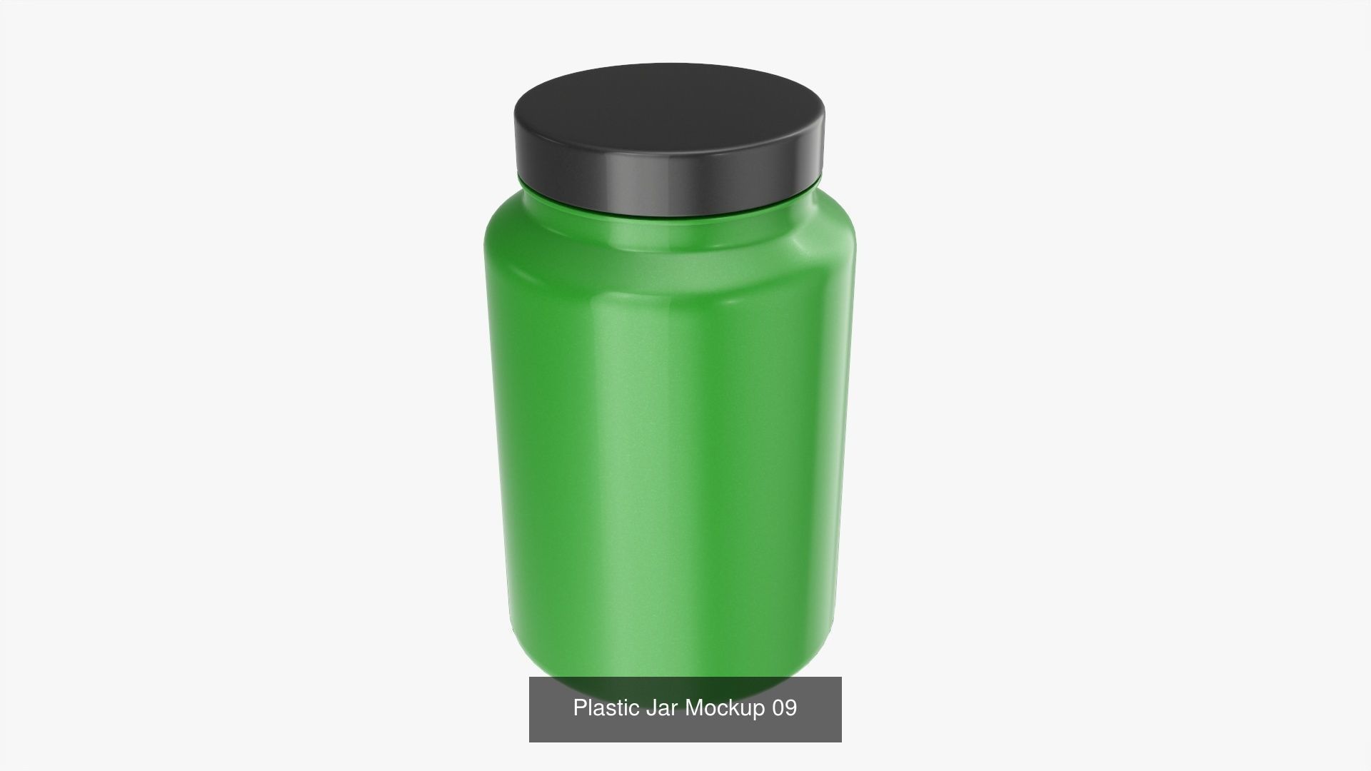 Plastic Jars for Mockup 15 models 3D Model Collection_21