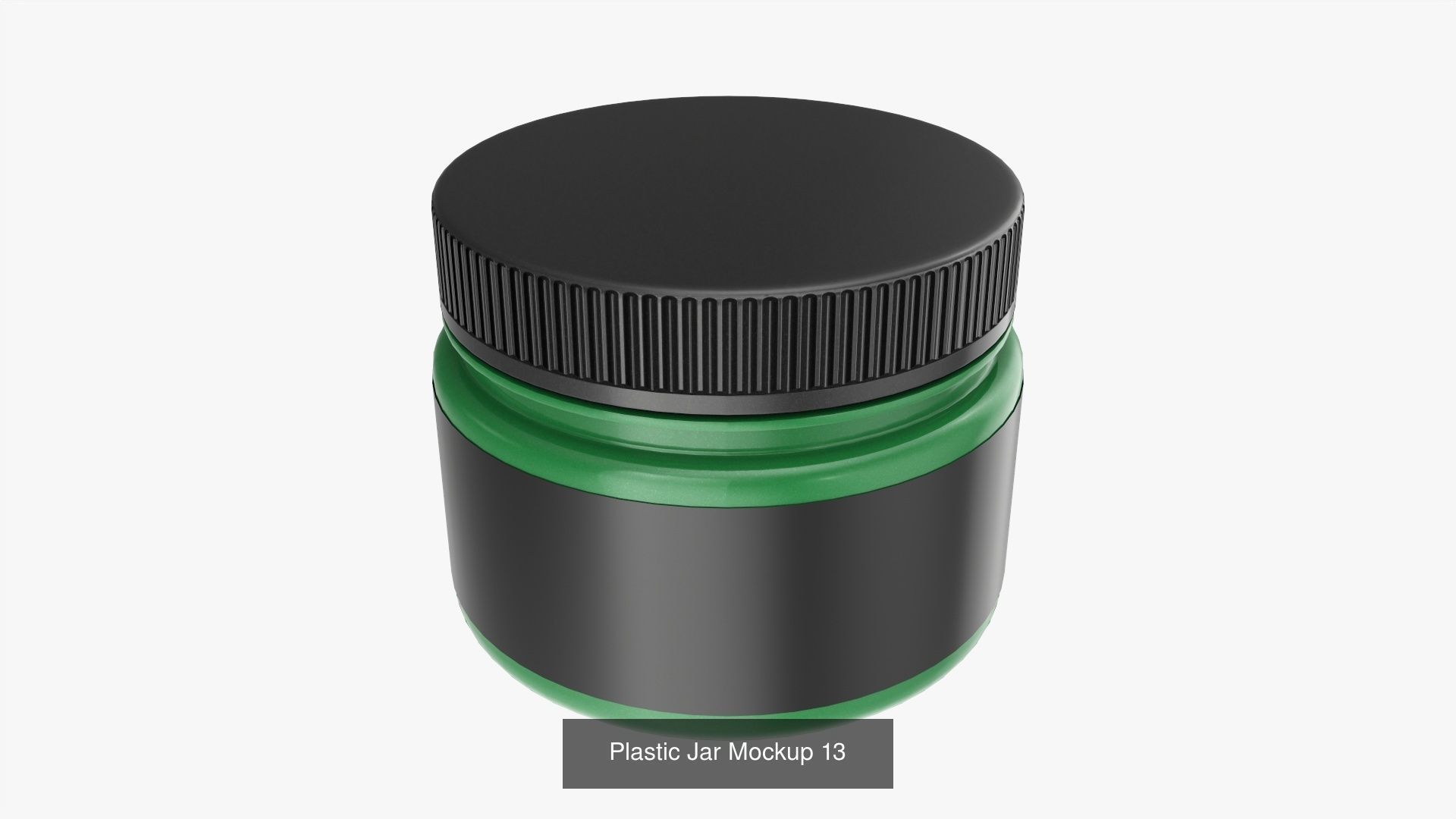 Plastic Jars for Mockup 15 models 3D Model Collection_37