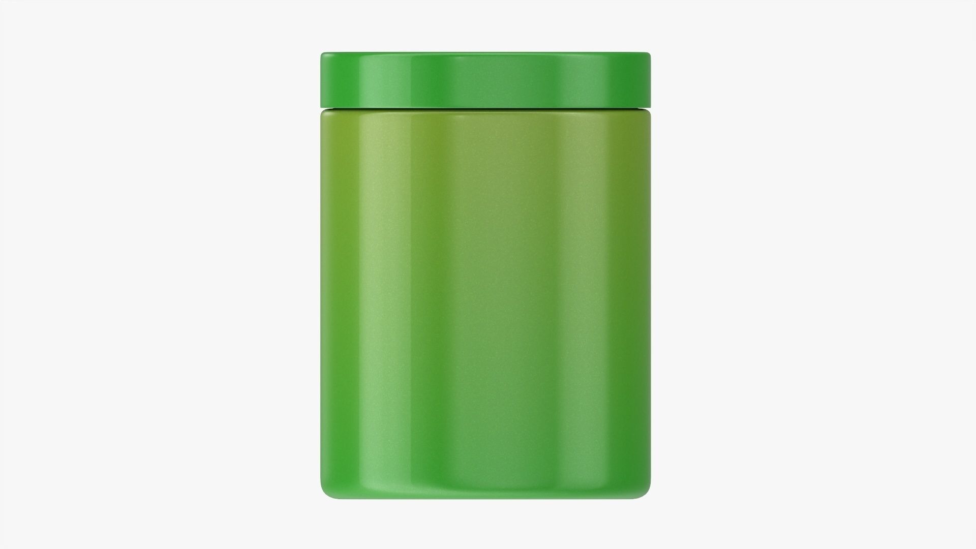 Plastic Jars for Mockup 15 models 3D Model Collection_13