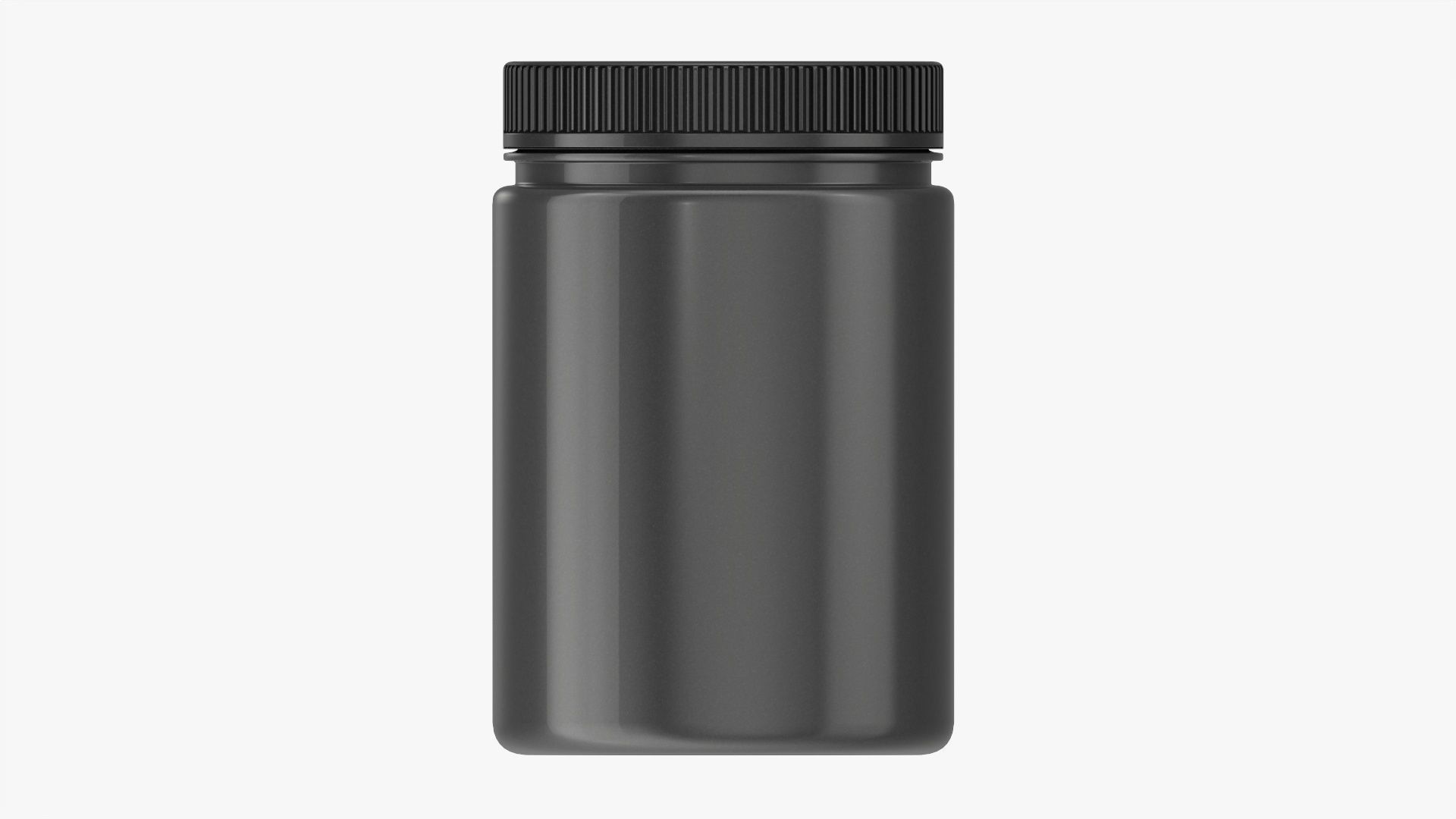 Plastic Jars for Mockup 15 models 3D Model Collection_31