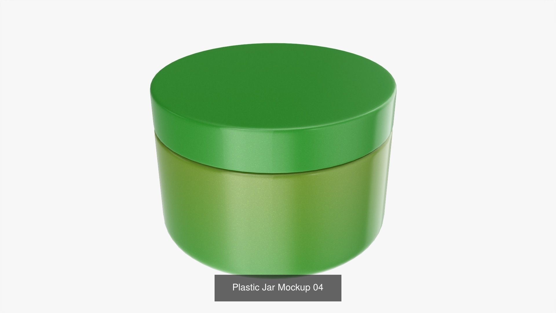Plastic Jars for Mockup 15 models 3D Model Collection_10