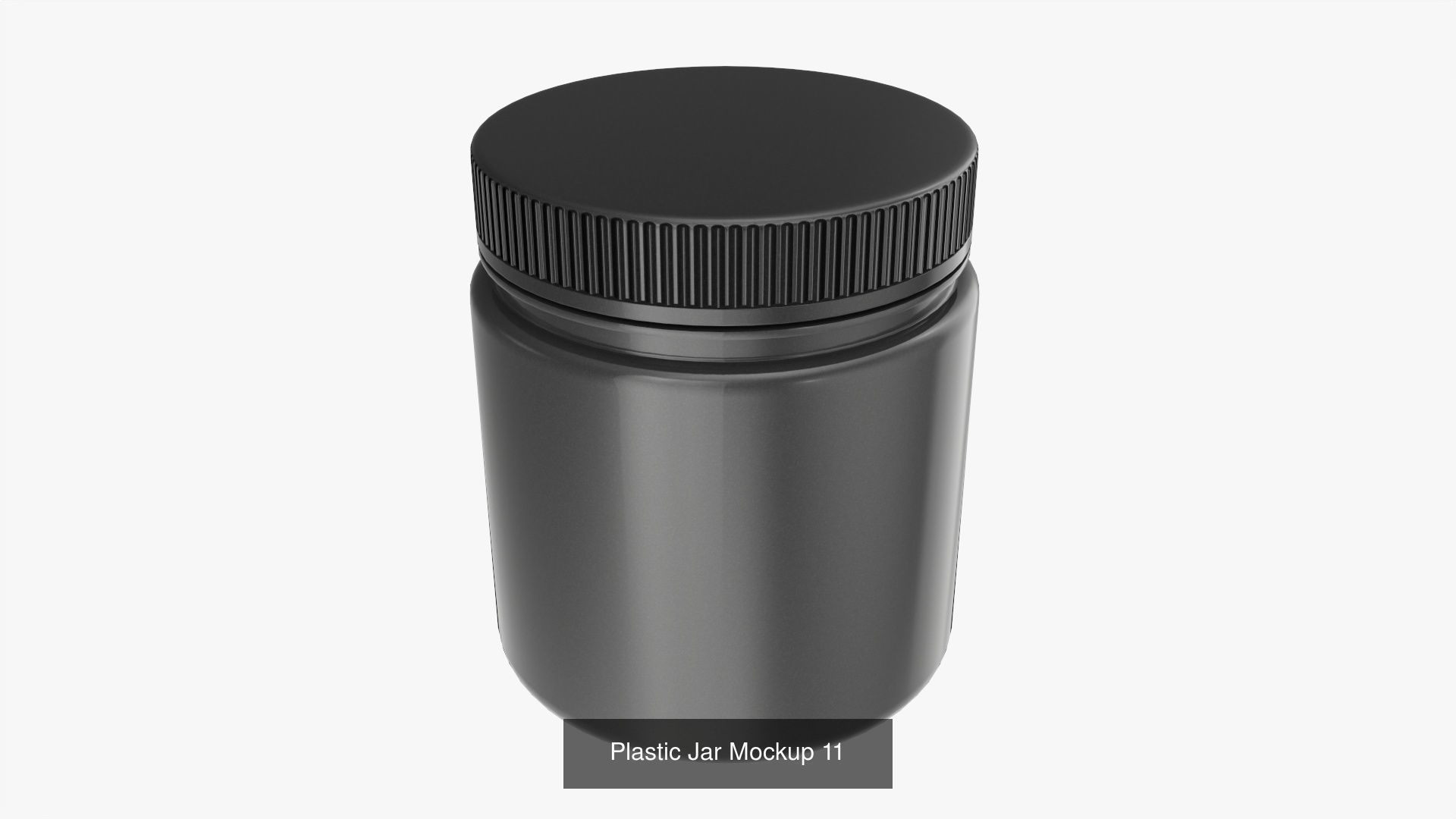 Plastic Jars for Mockup 15 models 3D Model Collection_29