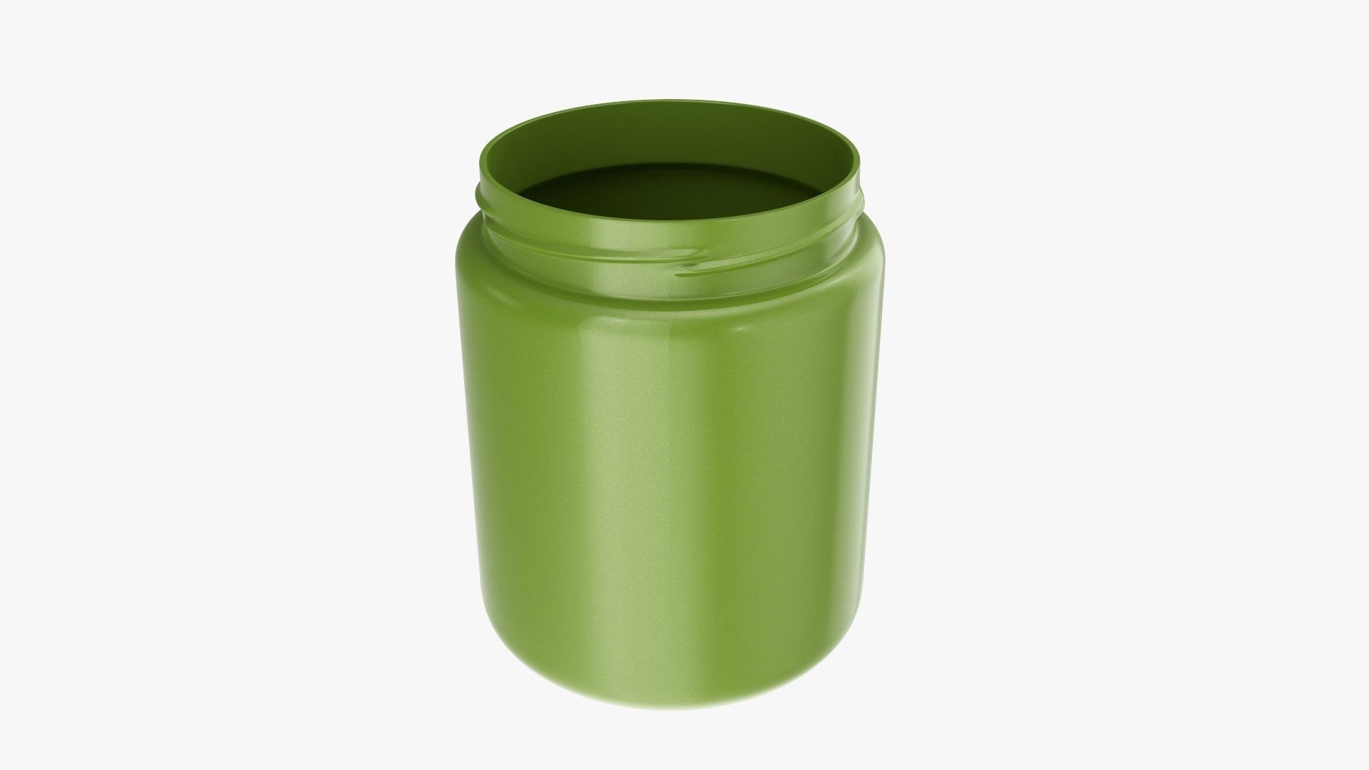 Plastic Jars for Mockup 15 models 3D Model Collection_5