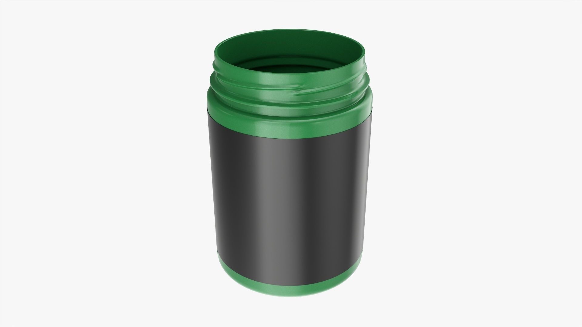 Plastic Jars for Mockup 15 models 3D Model Collection_41