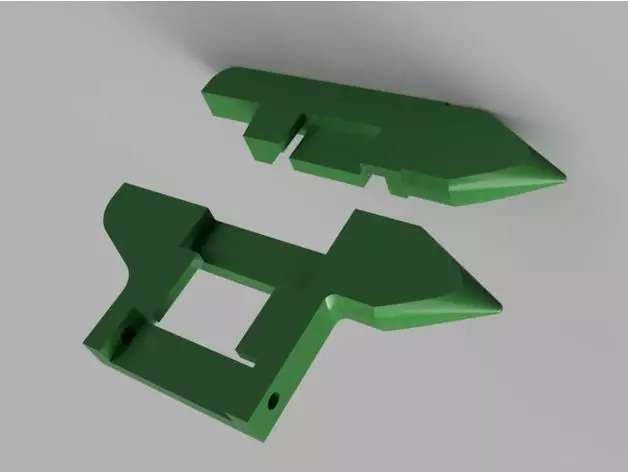 Ruler Slider Caliper e Hole Distance Paquimetro 3D model