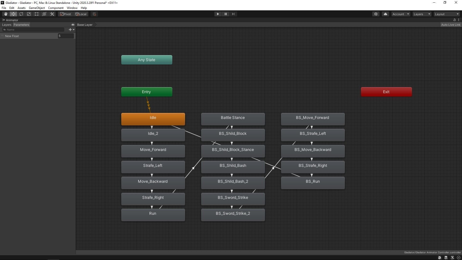 Gladiator Murmillo Low-poly 3D model_23