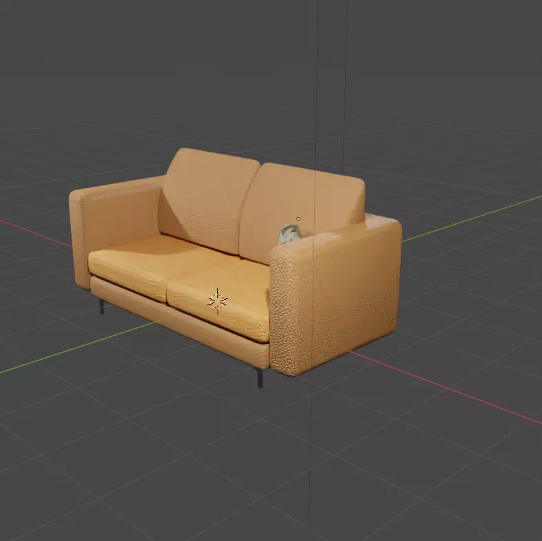 Sofa 3D model_0