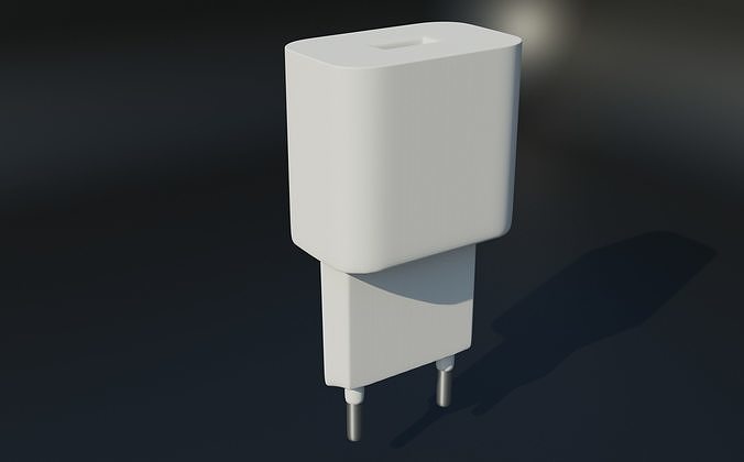 USB charging 3D model