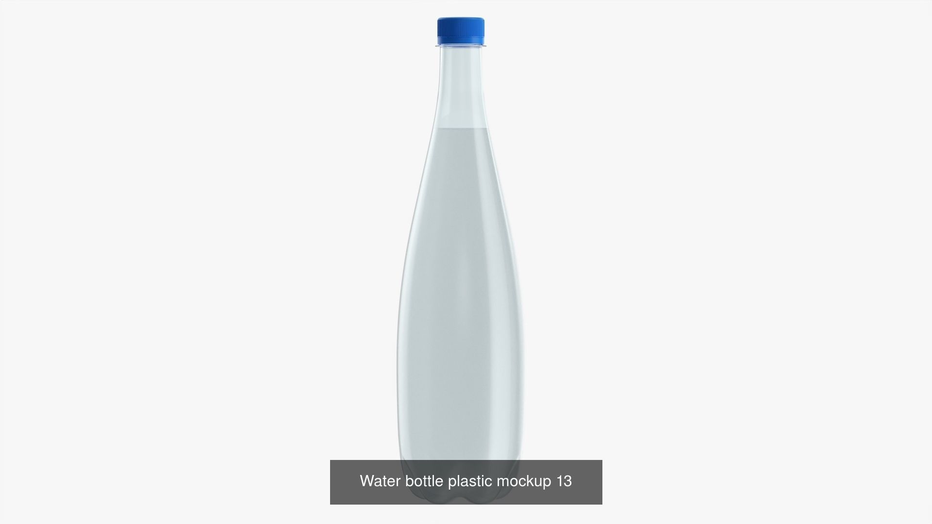 Plastic glass water bottles 18 Models PBR 3D Model Collection_12