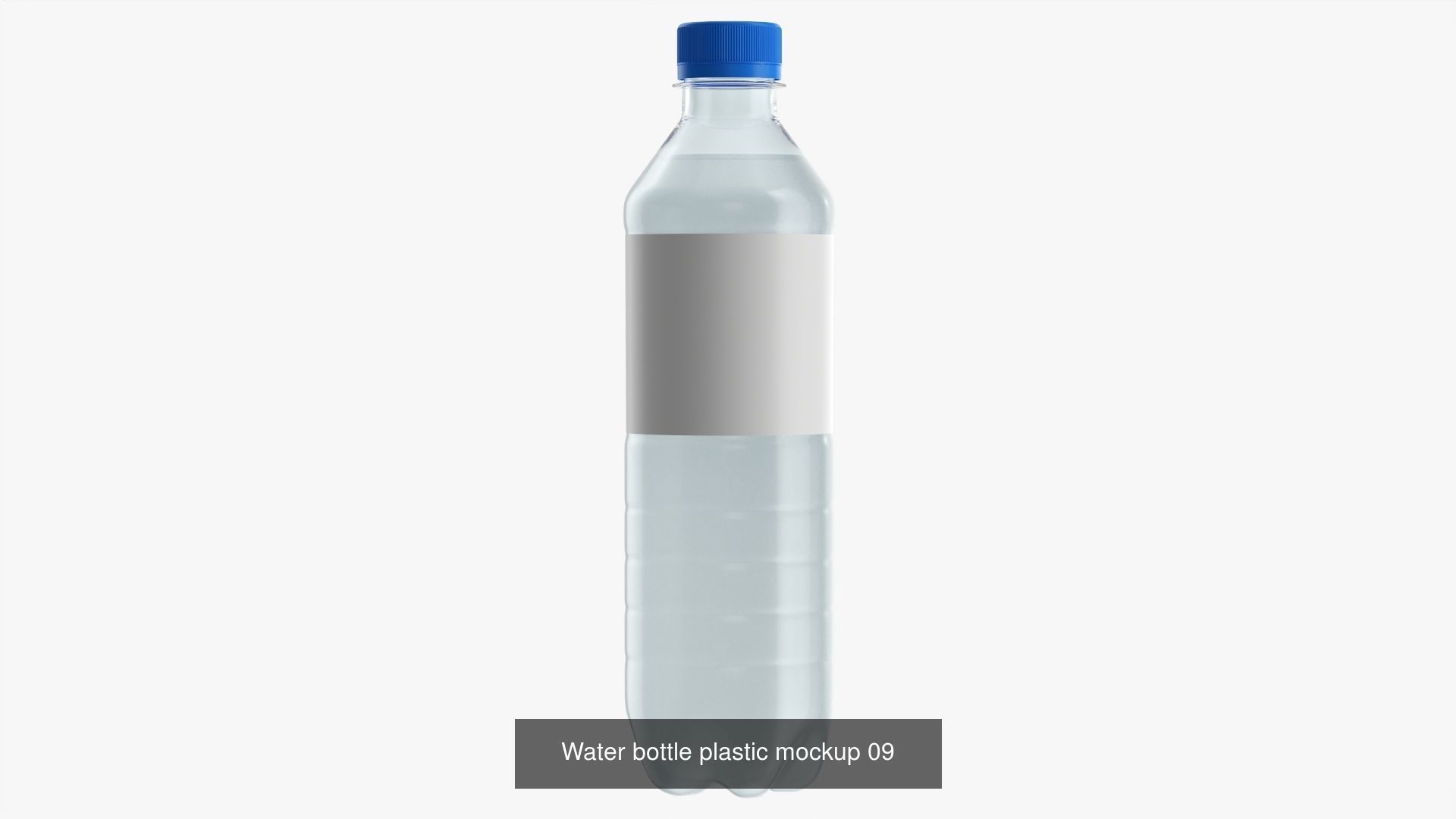 Plastic glass water bottles 18 Models PBR 3D Model Collection_8