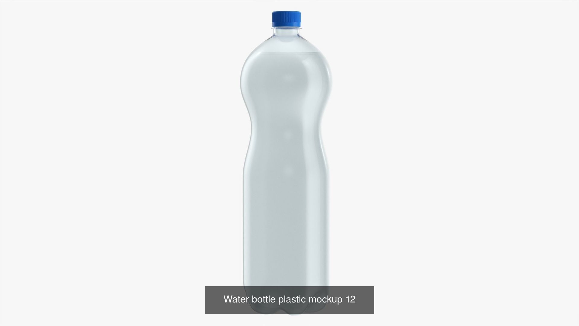 Plastic glass water bottles 18 Models PBR 3D Model Collection_11