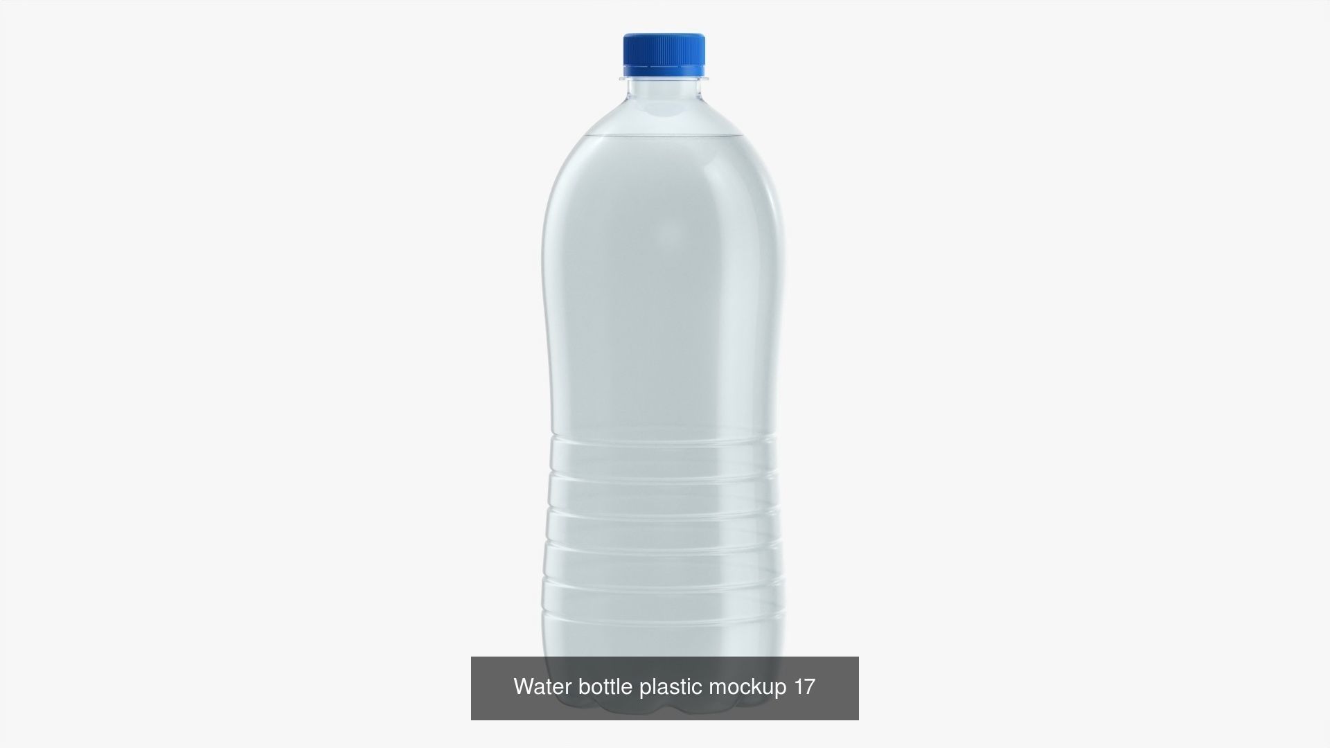 Plastic glass water bottles 18 Models PBR 3D Model Collection_16