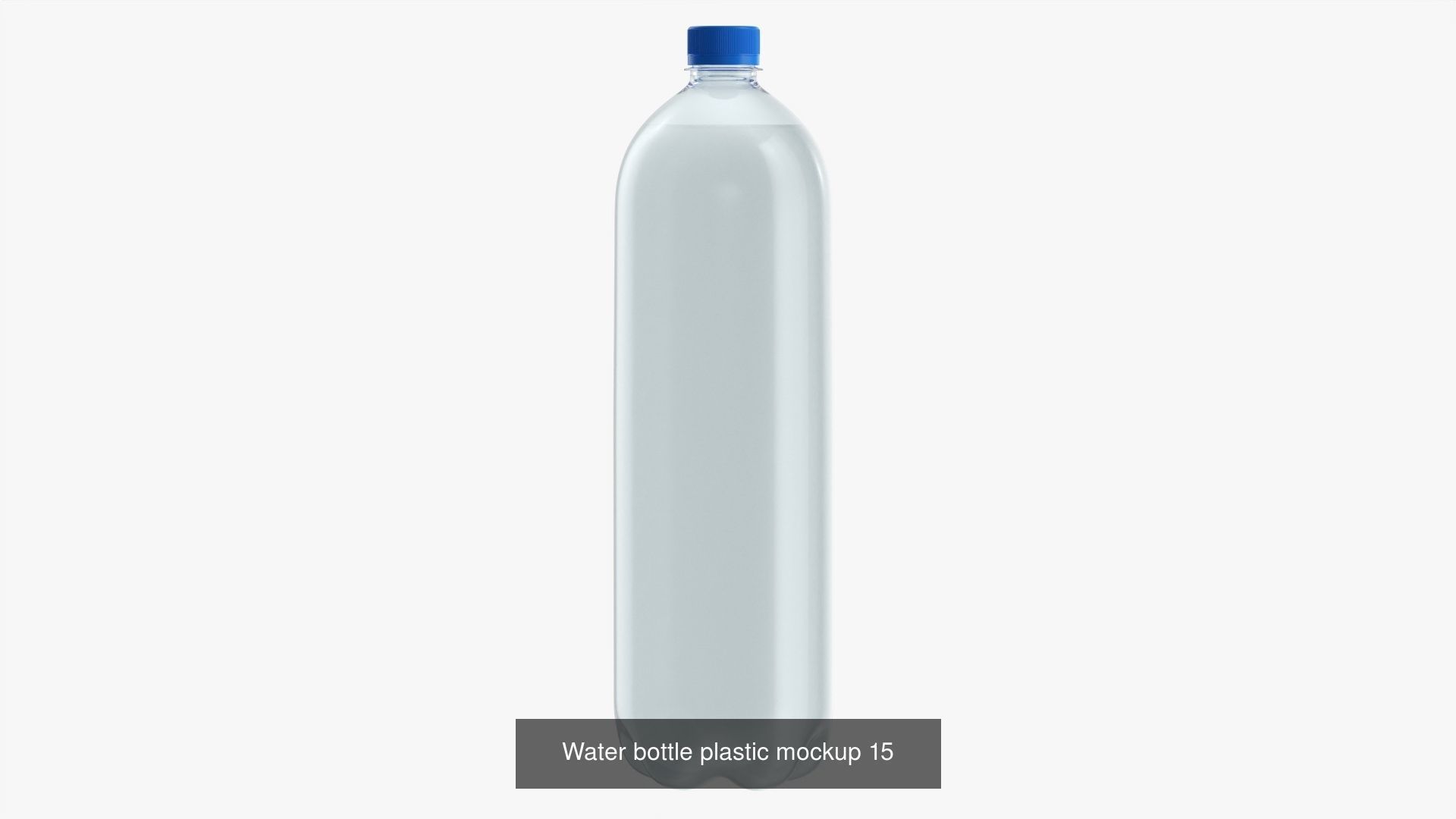 Plastic glass water bottles 18 Models PBR 3D Model Collection_14