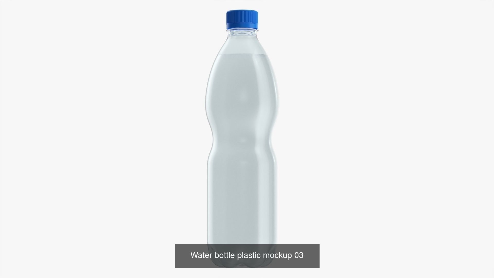 Plastic glass water bottles 18 Models PBR 3D Model Collection_3