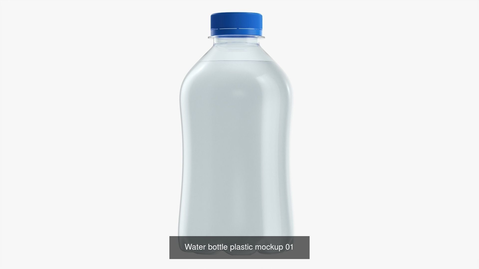 Plastic glass water bottles 18 Models PBR 3D Model Collection_1