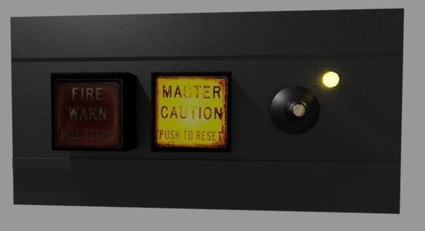 Control Panel 3D model_1
