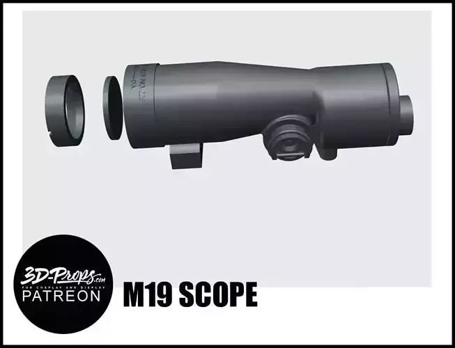 M19 SCOPE 3D print model