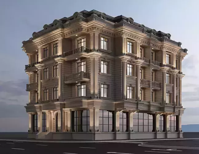 Classic residential building 15 night