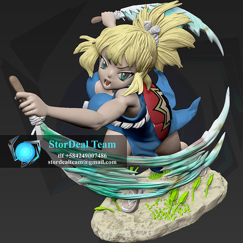 Kuhaku - Dr Stone - STL 3D print model
