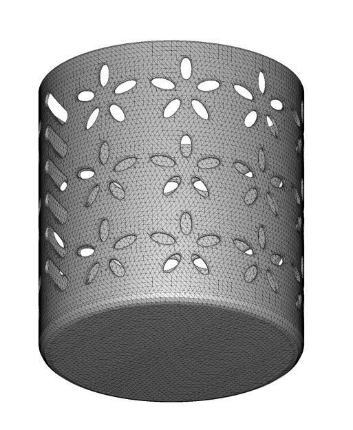 Classic Stationery Item Holder 3D print model_5