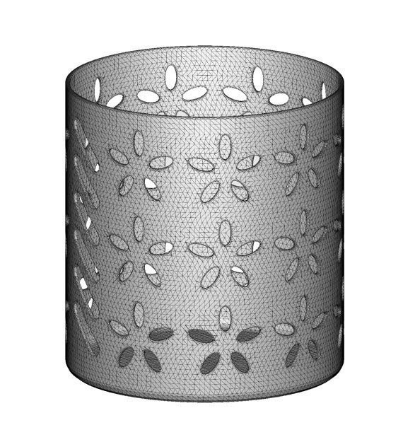 Classic Stationery Item Holder 3D print model_3