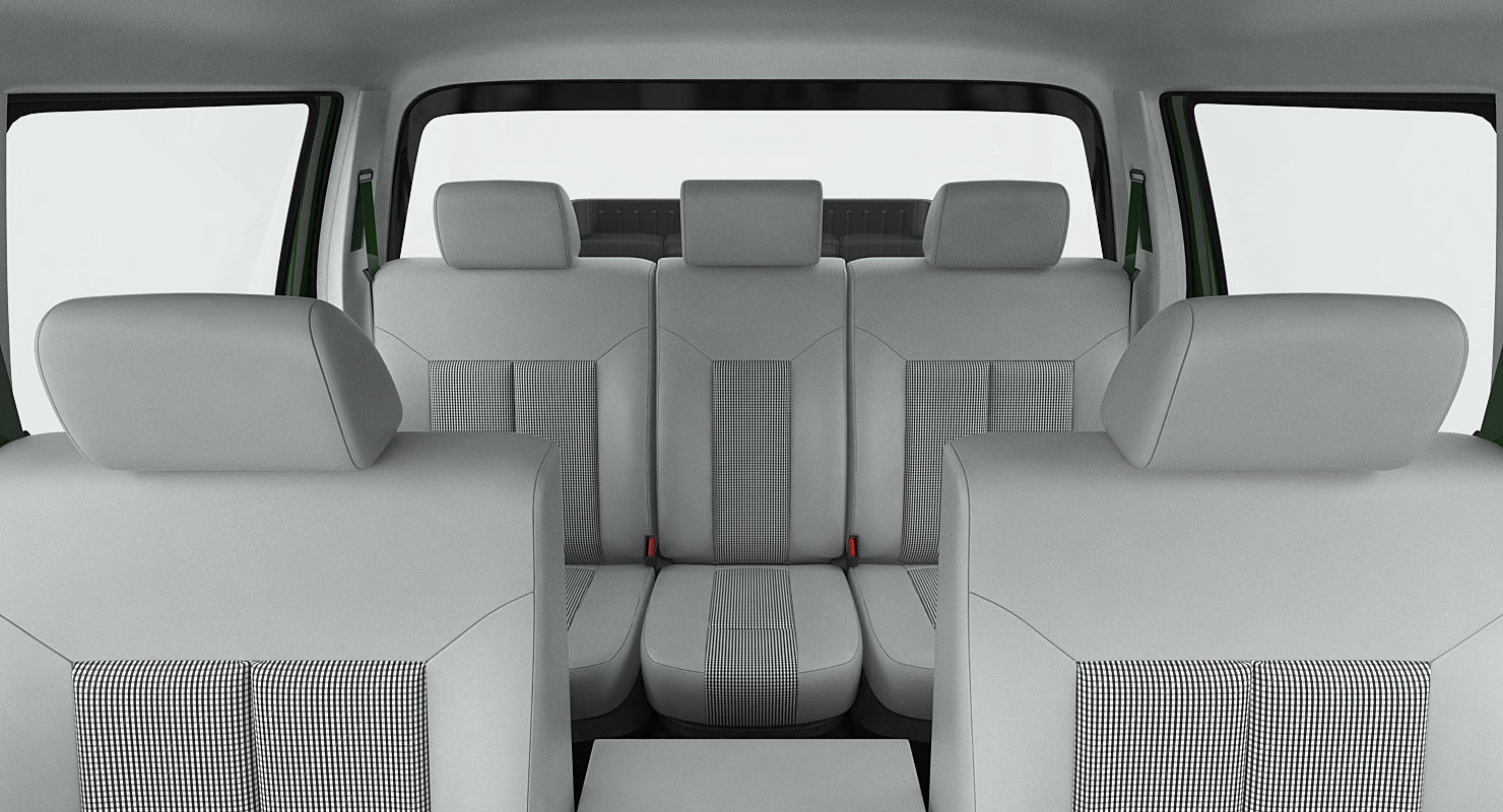 Generic Pickup Rigged 3D model_20