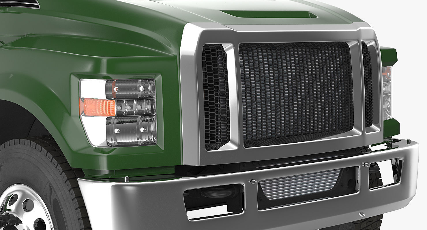 Generic Pickup Rigged 3D model_13