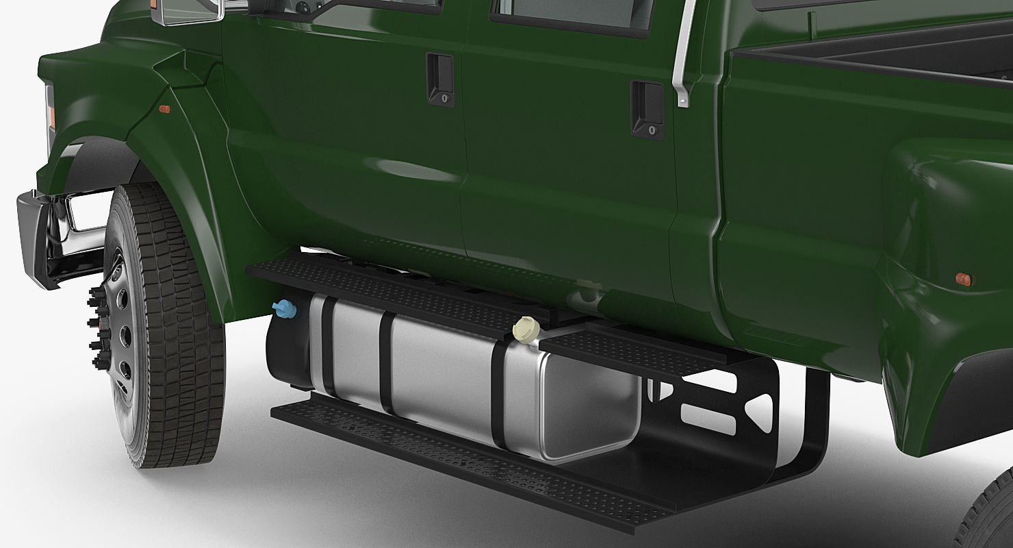 Generic Pickup Rigged 3D model_15