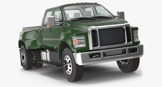 Generic Pickup Rigged 3D model