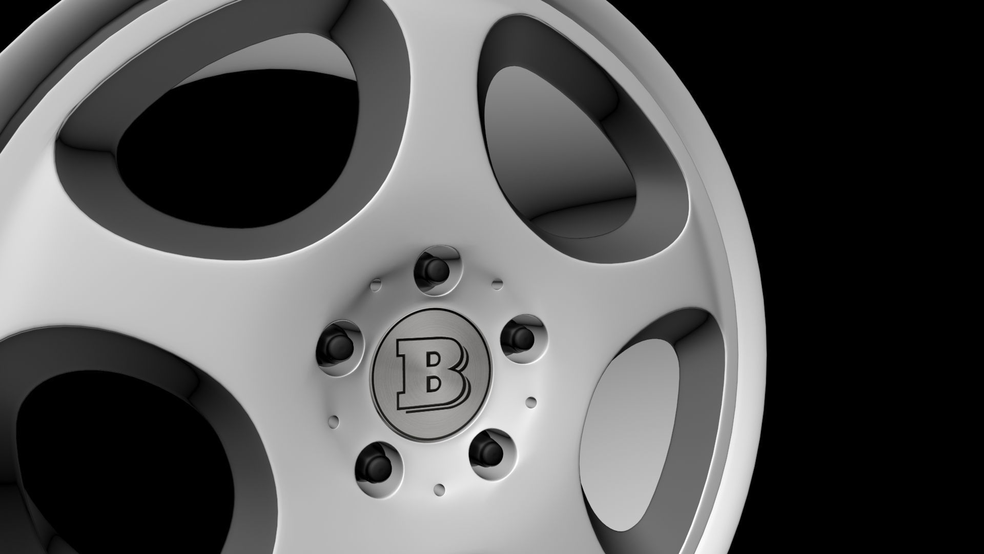 Brabus Monoblock IV 3D model_5